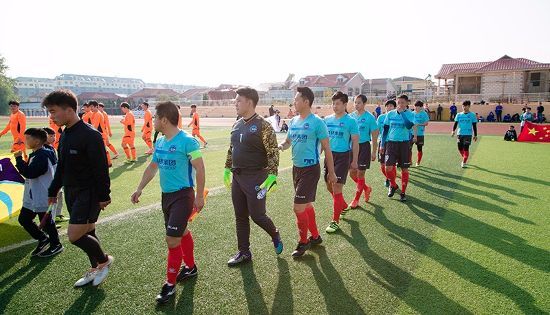 联桥星期六足球队与韩国群山足球联队上演跨国友谊赛(图7)